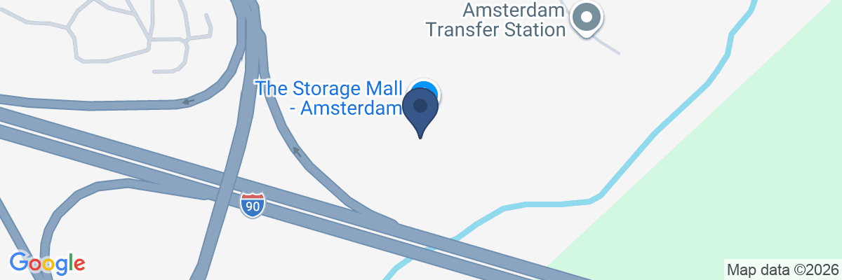Map showing facility locations