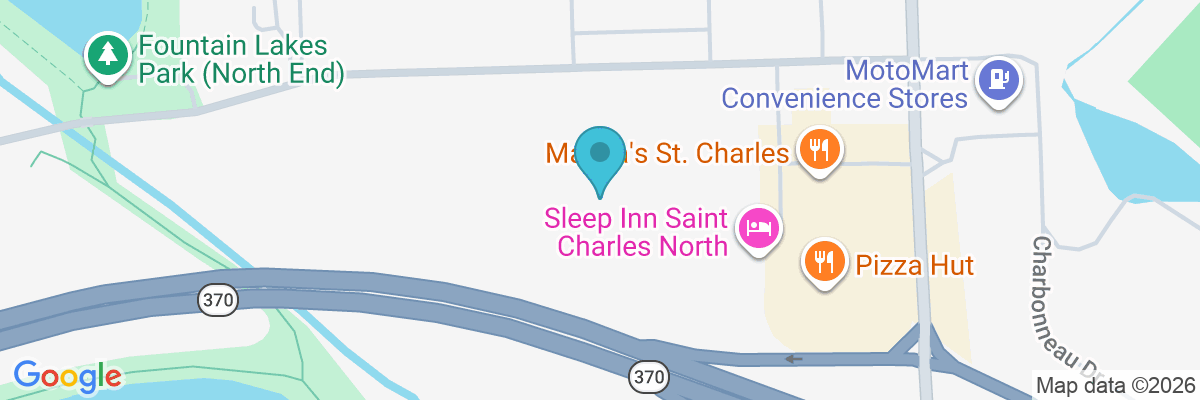 Map showing facility locations