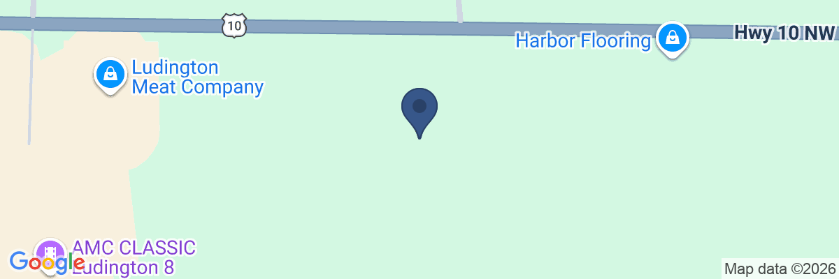 Map showing facility locations