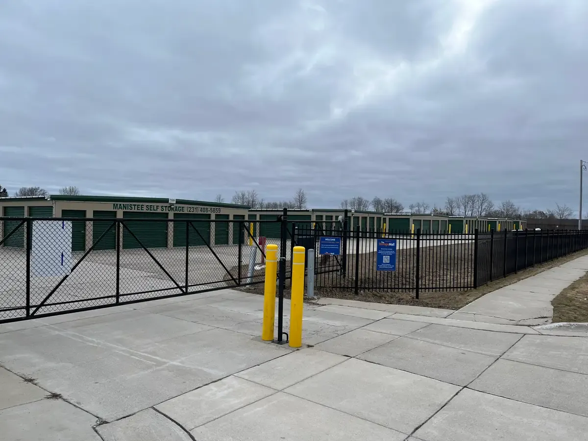 gated storage facility