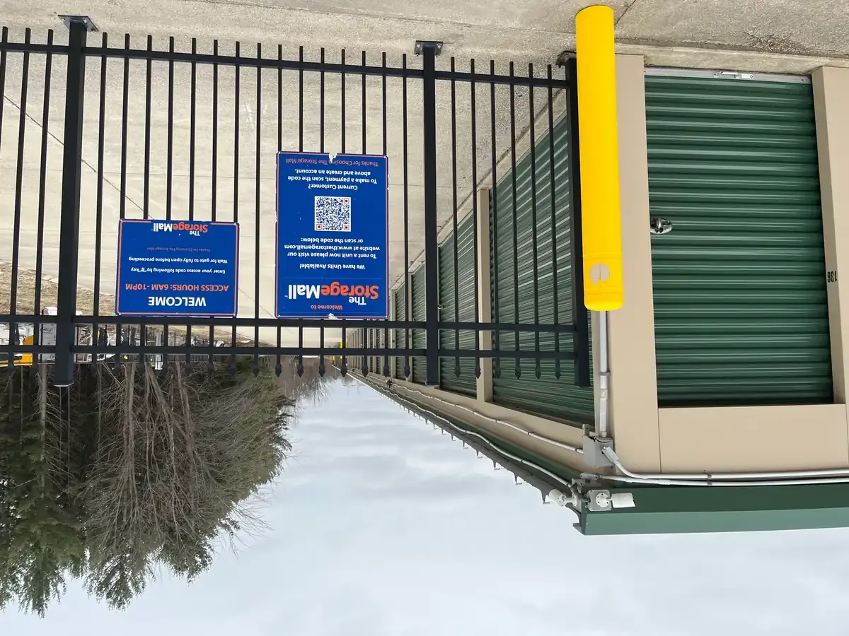 fenced and gated storage facility 