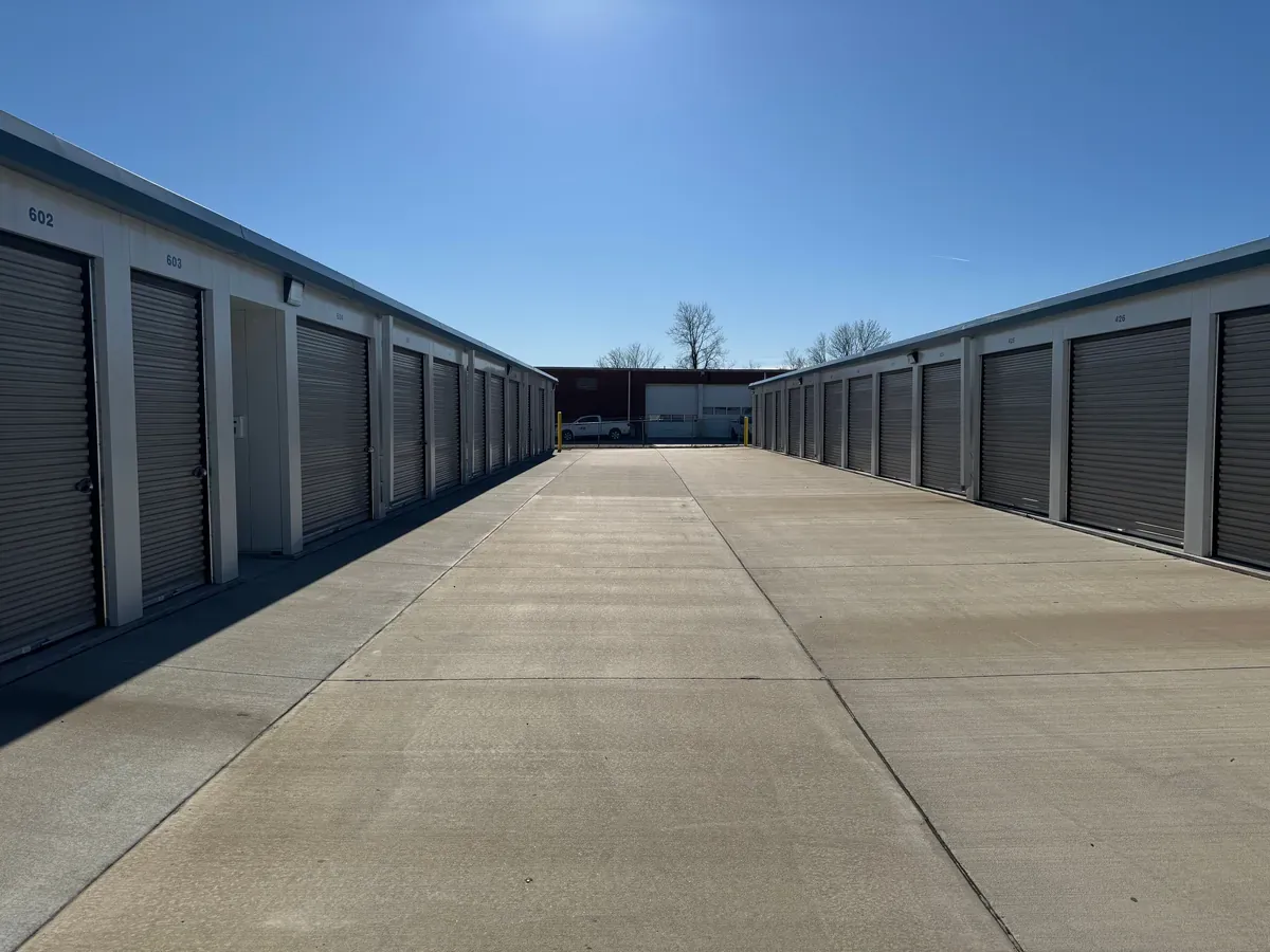 drive up exterior storage units