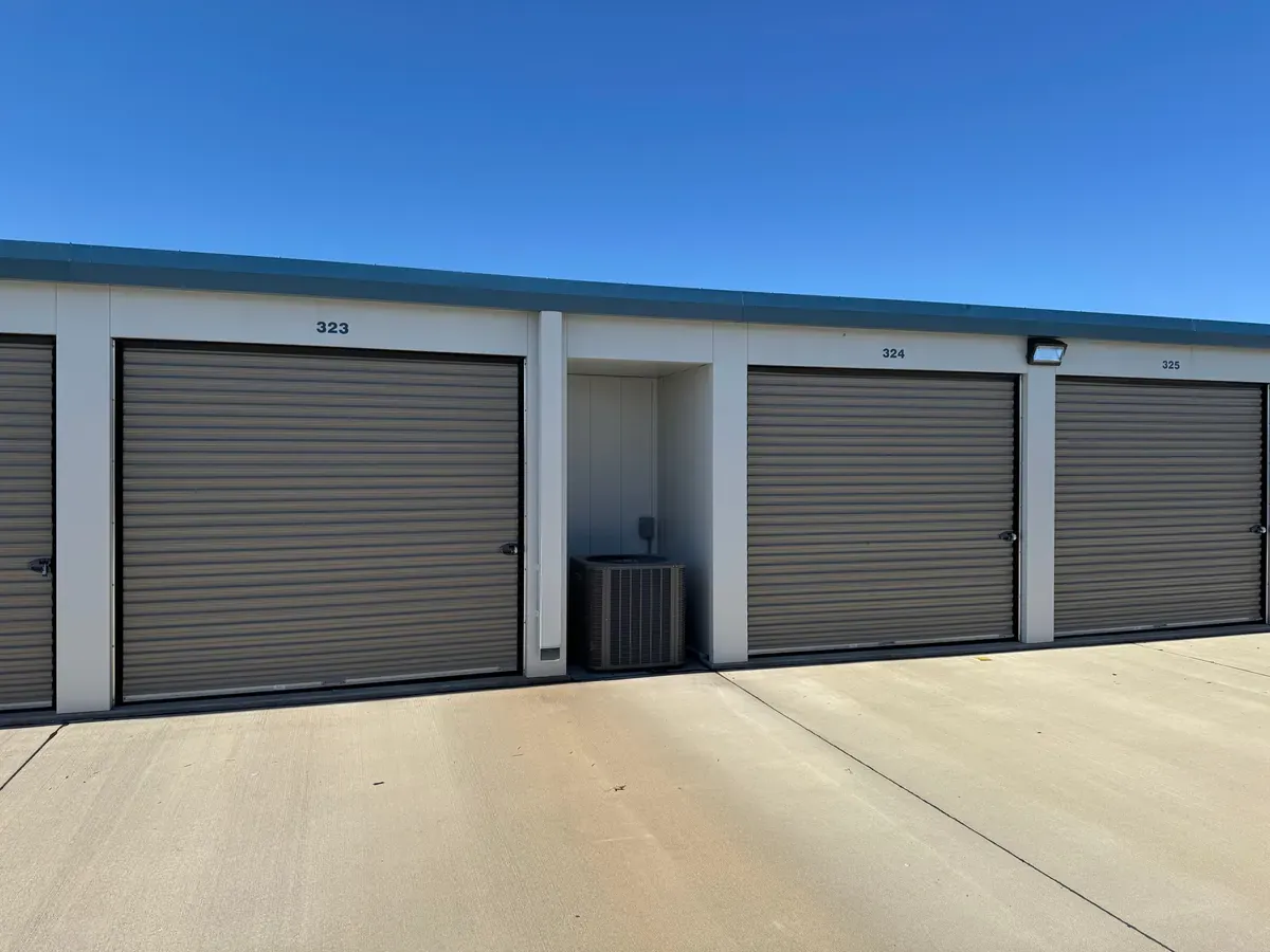 drive up exterior storage units