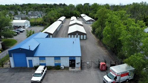 The Storage Mall - Lockport storage facility exterior view