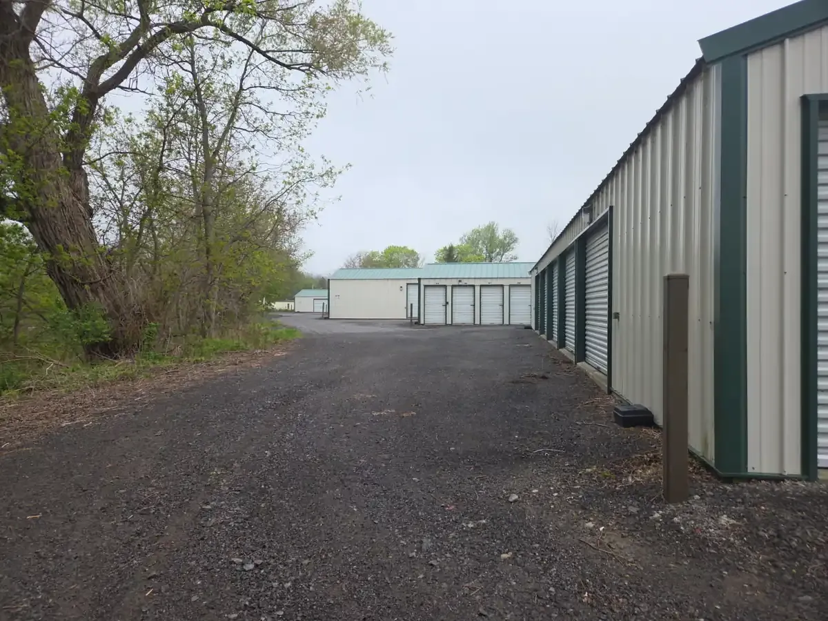 Drive Aisle and storage Building at the Storage Mall - Batavia